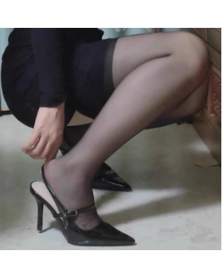 Ladies Sandals High Heels Luxury Designer Metal Pointed Toe Stiletto Pumps Sexy High Heels Ladies Black Party Shoes