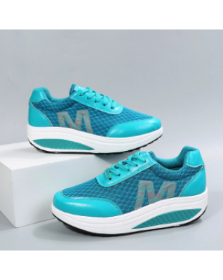 Casual Women Shoes Plat form Flat Shoes Ladies Car Sewing Fitness Shoes New Fashion Healthy Wedge Sneakers