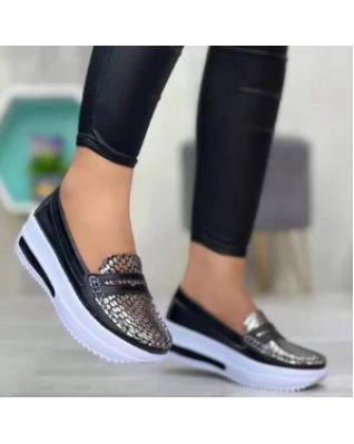 Fall New Thick Sole Comfortable Women's Sneakers Retro Thick Sole Casual Shoes Women's Vulcanized Shoes Chaussure Femme
