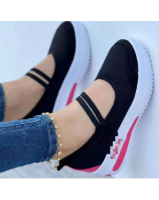 Sneakers Ladies Cas ual Shoes Ladies Vulcanized Shoes Hook Breathable Ladies Shoes Ladies Outdoor Walking Zapatos Mujer