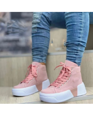 Canvas Sneakers Women Shoes Canvas Shoe Casual Women Sport Shoes Flat Lace-Up Adult Casual Shoes Breathable
